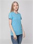 Футболка женская T-bolka Lady, голубая 1113300447