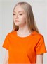 Футболка женская T-bolka Lady, оранжевая 1557232776