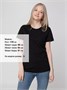 Футболка женская T-bolka Lady, черная 132452905