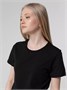 Футболка женская T-bolka Lady, черная 132452905