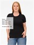 Футболка женская T-bolka Lady, черная 132452905
