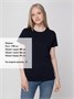Футболка женская T-bolka Lady, темно-синяя 1269615943