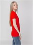 Футболка женская T-bolka Lady, красная 1578912232