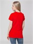 Футболка женская T-bolka Lady, красная 1578912232