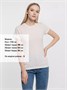 Футболка женская T-bolka Lady, молочно-белая 21402808