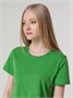 Футболка женская T-bolka Lady, ярко-зеленая 422120211