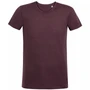 Футболка мужская Regent Fit 150, бордовый меланж 933134180