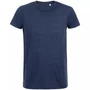 Футболка мужская Regent Fit 150, синий меланж 1858695463