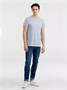 Футболка мужская Regent Fit 150, голубой меланж 1417144306