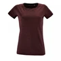 Футболка женская Regent Fit Women, бордовый меланж 218251668