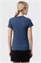 Футболка женская Regent Fit Women, синий меланж 555167079