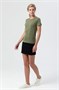 Футболка женская Regent Fit Women, меланж хаки 1090427759