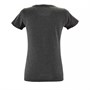 Футболка женская Regent Fit Women, черный меланж 1051524507