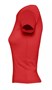 Футболка женская Lady 220 с V-образным вырезом, красная 1382973475