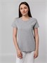 Футболка женская T-bolka Stretch Lady, серый меланж 1177062258