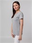 Футболка женская T-bolka Stretch Lady, серый меланж 1177062258
