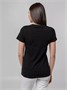 Футболка женская T-bolka Stretch Lady, черная 1220124223