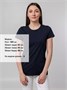 Футболка женская T-bolka Stretch Lady, темно-синяя (navy) 386638462