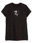 Футболка женская T-bolka Stretch Lady, кобальт (темно-синяя) 814913046