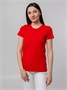 Футболка женская T-bolka Stretch Lady, красная 1145061265