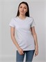 Футболка женская T-bolka Stretch Lady, белая 956544975