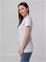 Футболка женская T-bolka Stretch Lady, белая 956544975