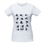 Футболка женская T-bolka Stretch Lady, белая 956544975