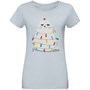 Футболка женская Martin Women, голубая 776293095