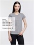 Футболка женская Pioneer Women, серый меланж 608093879