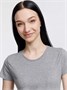 Футболка женская Pioneer Women, серый меланж 608093879