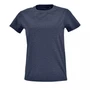 Футболка женская Imperial Fit Women, синий меланж 1728948064