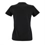 Футболка женская Imperial Fit Women, черная 1688985240