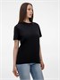 Футболка унисекс T-Bolka 180, черная 810937825