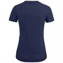 Футболка женская Ladies American U, темно-синяя 1034276068