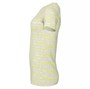 Футболка Miles Women серая с желтым 254436390