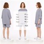 Футболка унисекс оверсайз T1, серая 2132402548