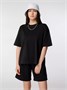Футболка оверсайз женская Boxy Women, черная 1148033053