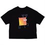 Футболка оверсайз женская Boxy Women, черная 1148033053