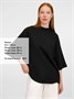 Футболка оверсайз унисекс T9, черная 1175877430