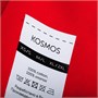 Футболка оверсайз унисекс Kosmos 2.0, красная 1455303923