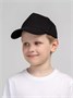 Бейсболка детская Standard Kids, черная 1767501960