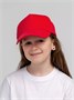 Бейсболка детская Standard Kids, красная 1367005720