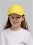 Бейсболка детская Standard Kids, желтая 1289106973
