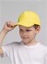 Бейсболка детская Standard Kids, желтая 1289106973