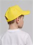 Бейсболка детская Standard Kids, желтая 1289106973
