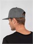 Бейсболка Snapback с прямым козырьком, серая 1166946753