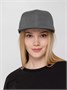 Бейсболка Snapback с прямым козырьком, серая 1166946753