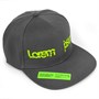 Бейсболка Snapback с прямым козырьком, серая 1166946753