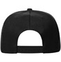 Бейсболка Snapback с прямым козырьком, черная 123183934