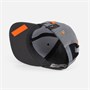 Бейсболка Snapback с прямым козырьком, черная 123183934